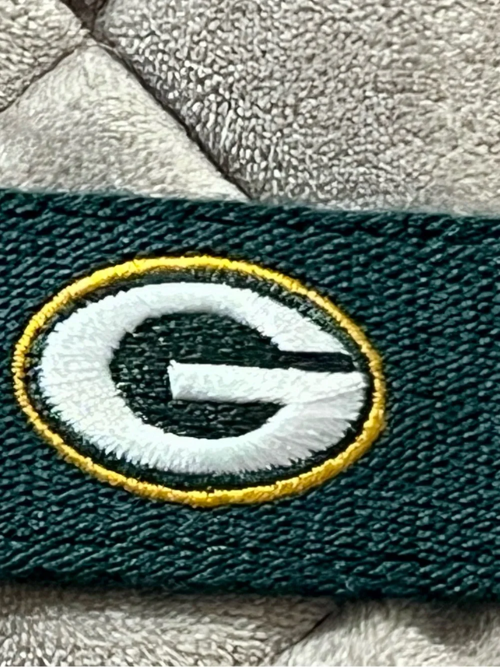 Jack Mason Green Bay Packers Reversible Belt, Size 38 Leather Stitching